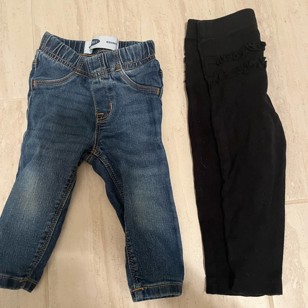 2 pieces old navy and carters pants
